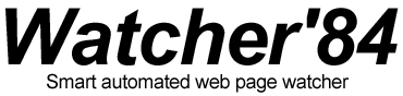 Watcher84 - Smart automated page watcher
